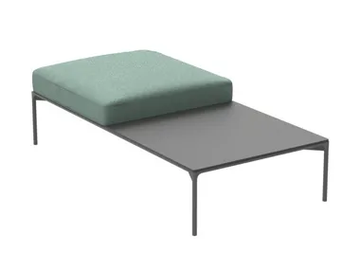 BLOOM 1212 - Upholstered modular fabric bench by Et al. - view 2